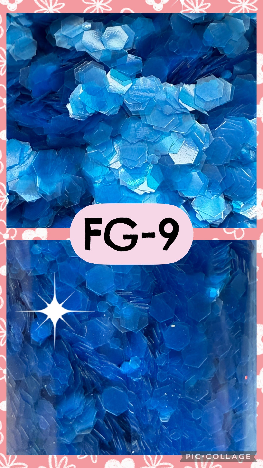 FG2-FG14 GLITTER COLORS