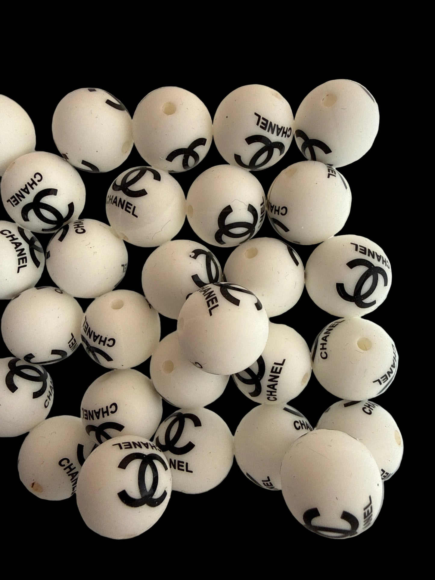 (1)PC- Choose Your Design, Colors, Round Silicone Beads