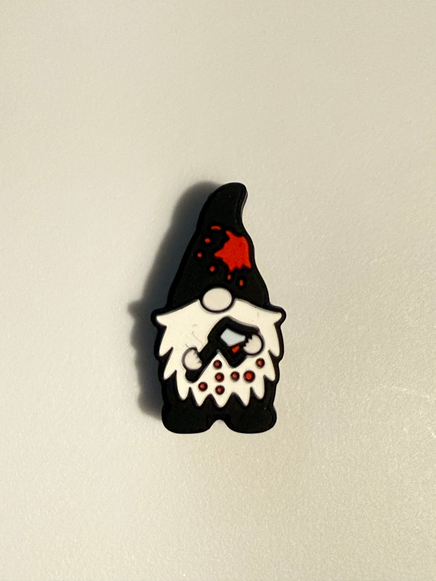 F/HAL27 (1)PC 1.1" Choose Your Style Gnome Focal Bead for DIY Keychains, Wristlets, Cup Charms, Car Charms ETC