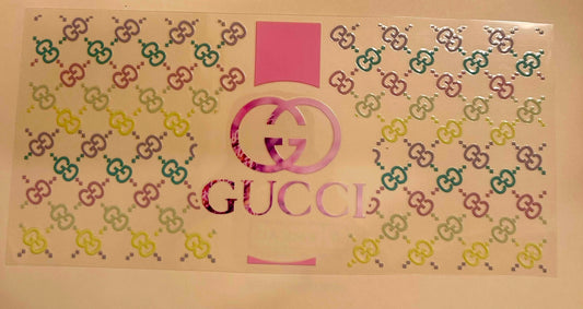 C102- (1PC) 16OZ UV DTF Transfer Wrap/Sticker for Cup/Tumbler