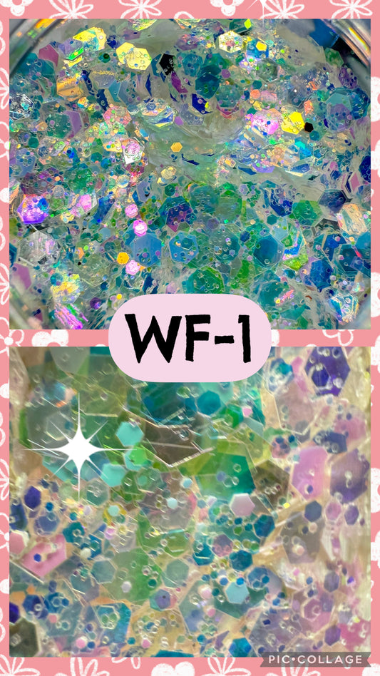 WF1-WF21 GLITTER COLORS