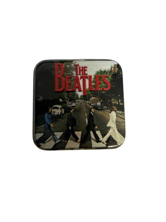 F/ACR52- (2)PCS 1" The BEATLES Acrylic Focal Bead for DIY Pens, Keychains, Wristlets, Cup Charms, Car Charms ETC