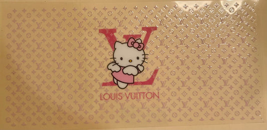 C87- (1PC) HK L/V 16OZ UV DTF Transfer Wrap/Sticker for Cup/Tumbler