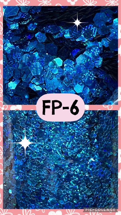 FP1-FP38 GLITTER COLORS