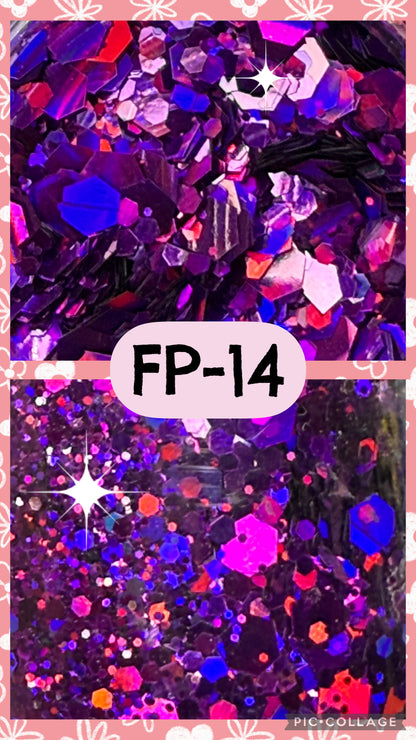 FP1-FP38 GLITTER COLORS