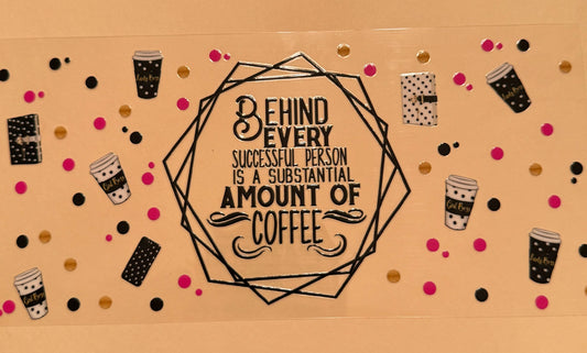 C220- (1PC) 16OZ UV DTF Transfer Wrap/Sticker for Cup/Tumbler