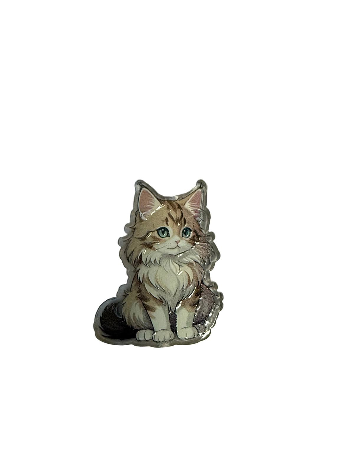 F/ACR78- (1)PC 1" CHOOSE YOUR CAT Acrylic Focal Bead for DIY Pens, Keychains, Wristlets, Cup Charms, Car Charms ETC