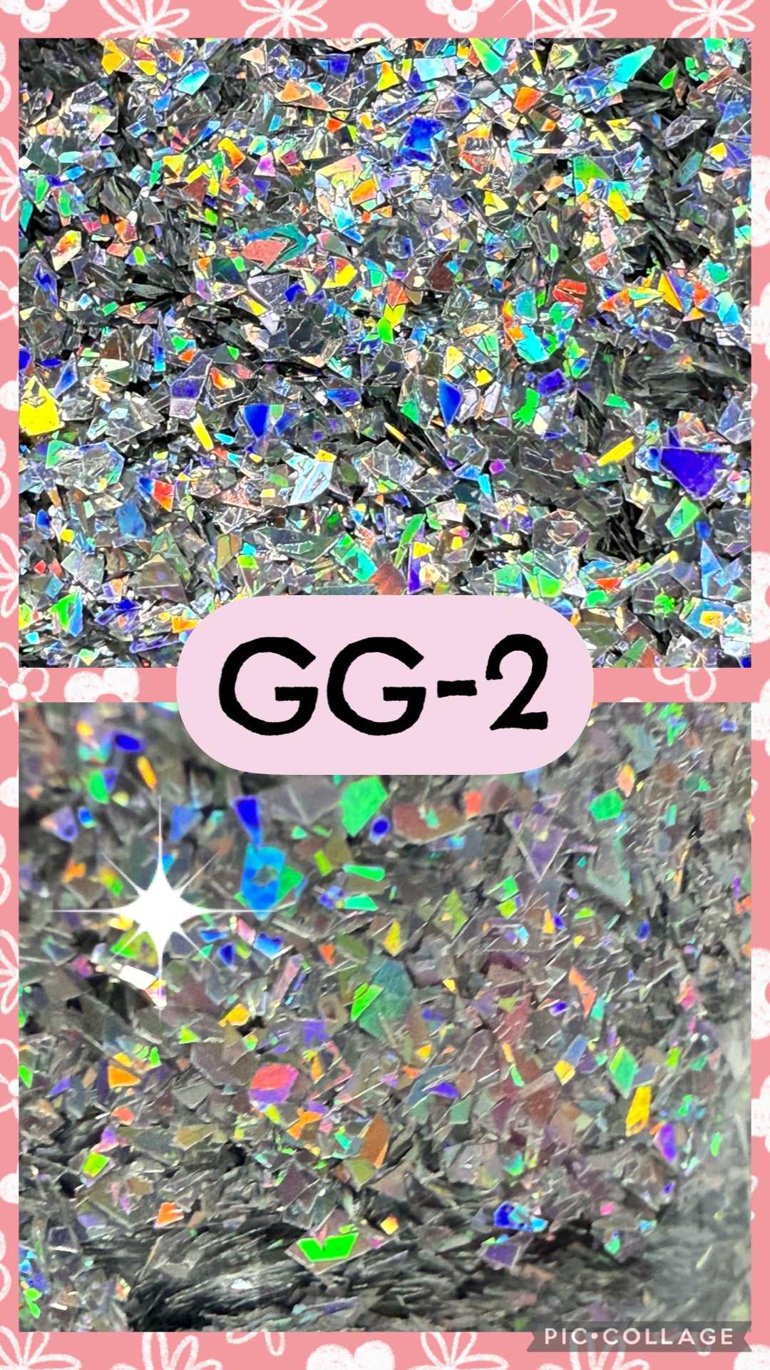 GG1-GG12 GLITTER COLORS