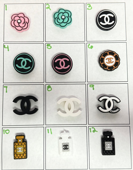 F/FASH-1 (1PC) Choose Your Color/Style Fashion C/C Focal Bead For DIY