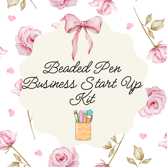 Beaded Pen Business Start Up Kit- Everything needed to Create your own pen Business in ONE EASY STEP