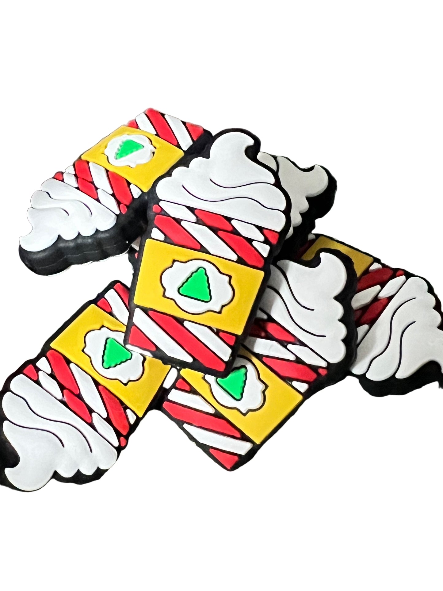 (1)PC- Christmas Coffee Frappe Milkshake Drink Focal Bead image 0