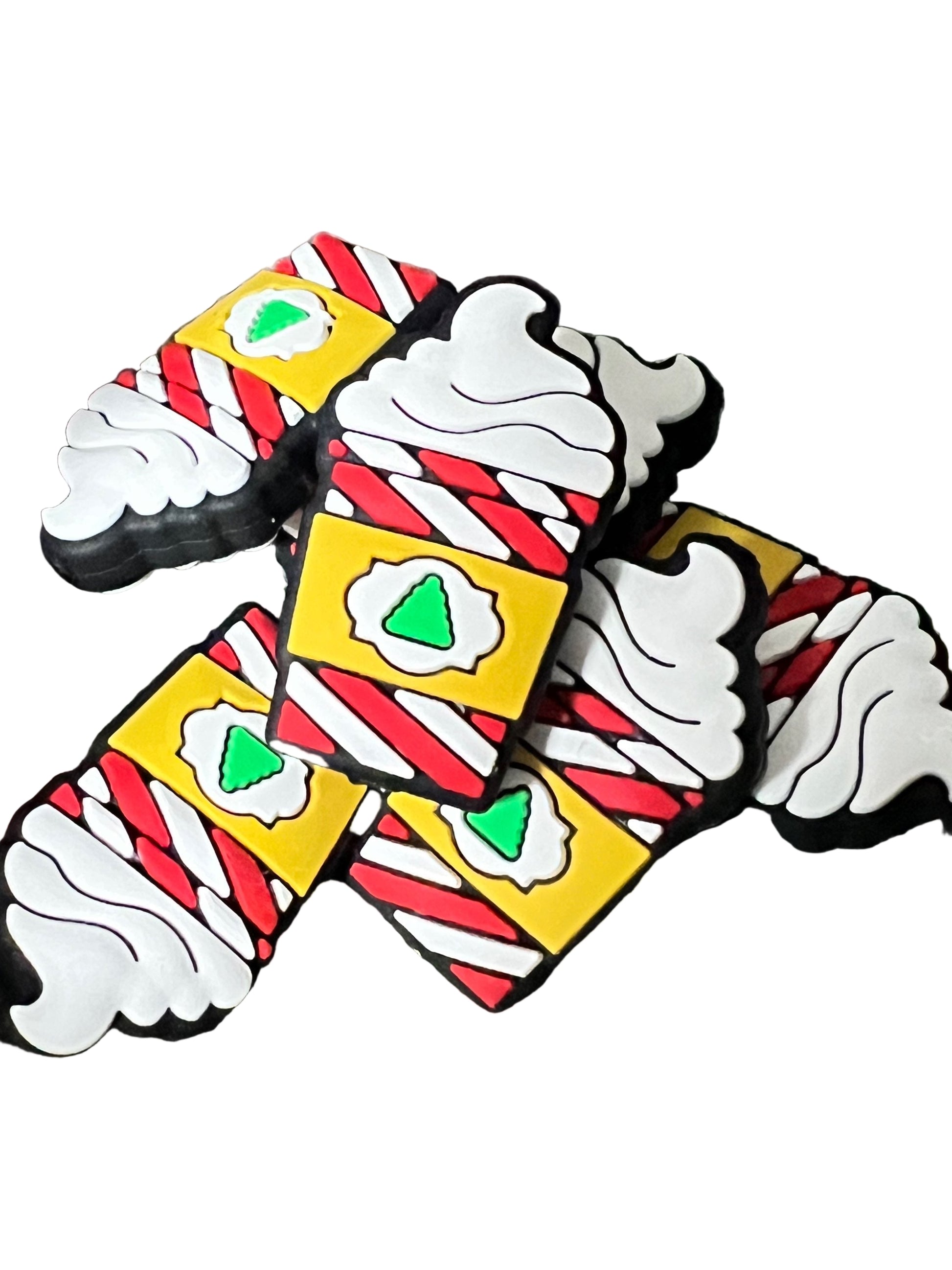 (1)PC- Christmas Coffee Frappe Milkshake Drink Focal Bead image 0